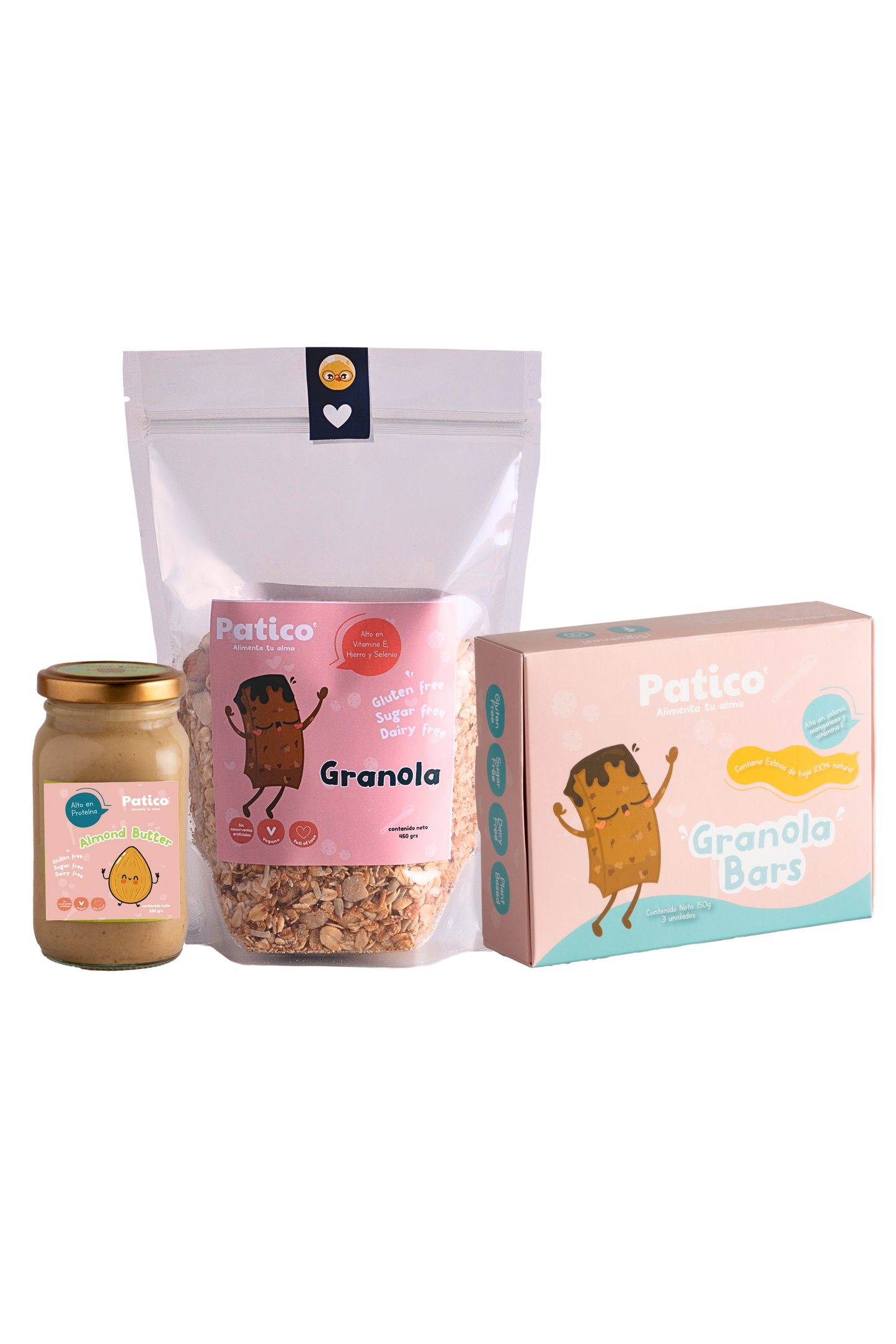 Granola, Granola bars y Almond Butter