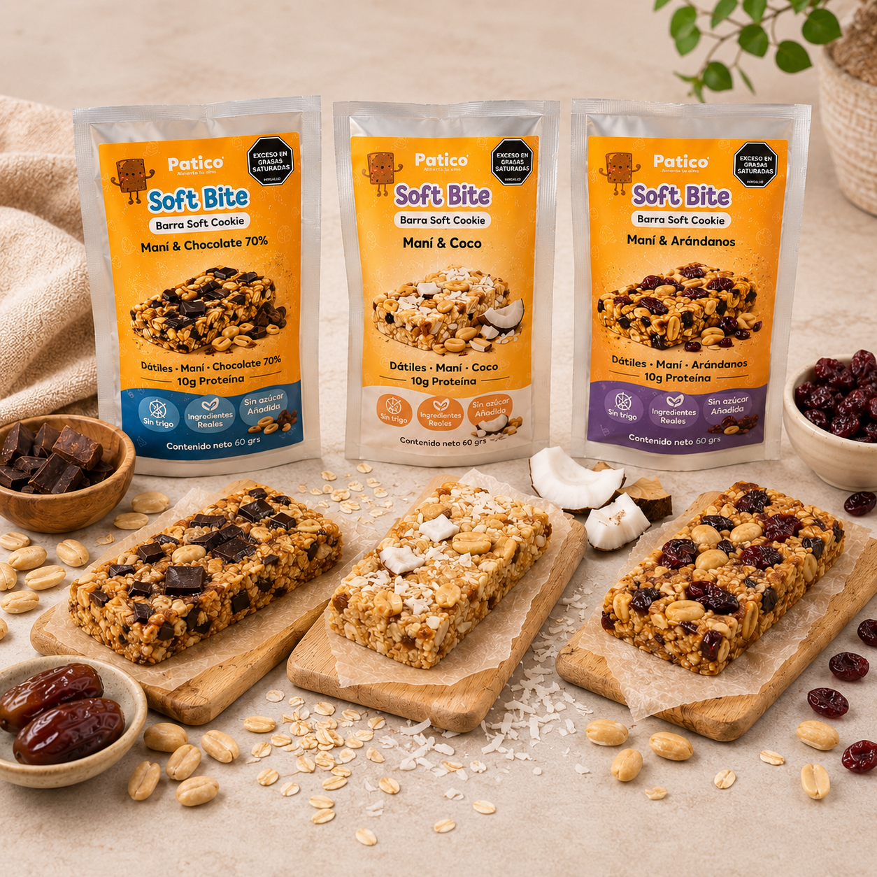 Soft Cookie Bars