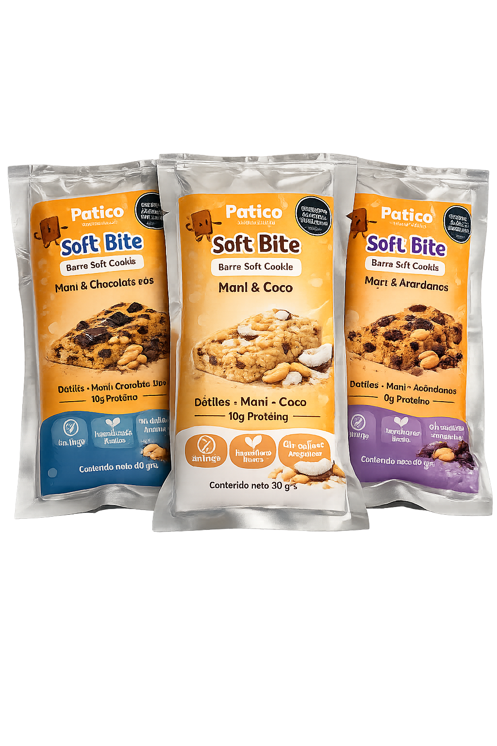 Soft Cookie Bars
